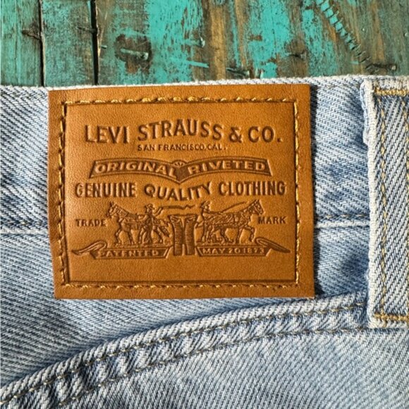 Levi's High Loose Jeans Baggy Size 27 Cotton Hemp - Picture 14 of 16